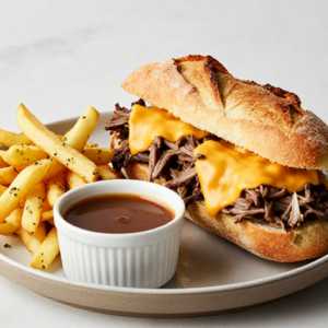 Shaved Prime Rib Sandwich