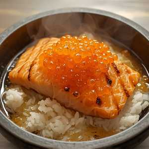 Salmon Ikura Chazuke