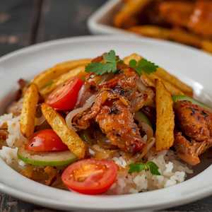 Sautéed Chicken (Pollo Saltado)