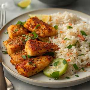 Tandoori Swai Fish Plate