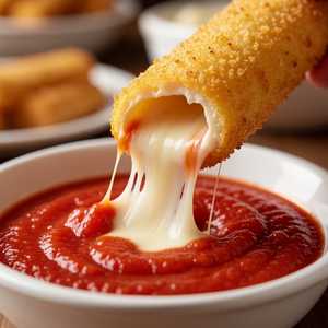 Homemade Mozzarella Sticks