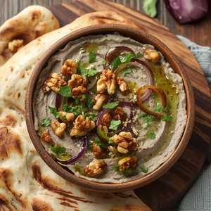 Kashke Bademjaan - Roasted Eggplant