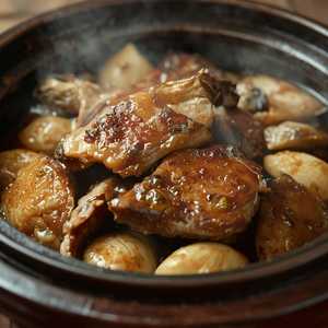 PotRoasted Pork & Oyster Hot Pot