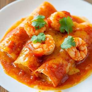 Camarones Enchiladas