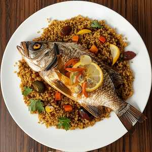 Fish (Tilapia) speacil with ugali