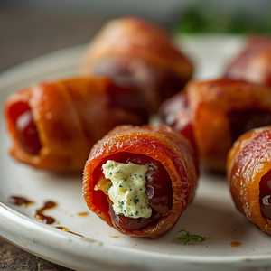 Bacon-Wrapped Dates