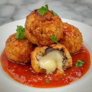 Mushroom Arancini