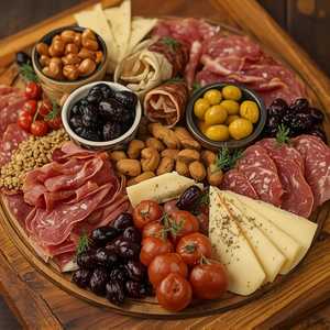 Cured Meat And Cheese Board