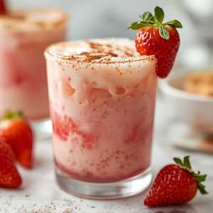 Strawberry Horchata Margarita
