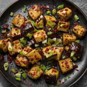 Salt and Pepper Eggplant