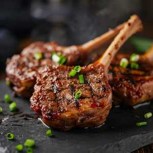 Caribbean Jerk Lamb Chops