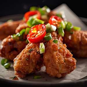 Spicy Salted Chicken Wings