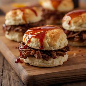 Smoked Brisket Biscuits