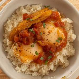 Eggs Malagueña Style