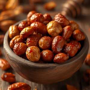 Sweet and Spicy Roasted Nuts