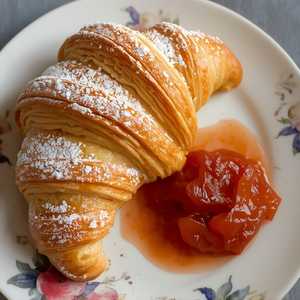 CROISSANT JAM & BUTTER