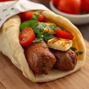 Halloumi Gyro
