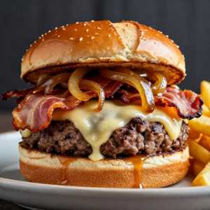 The Essex Burger with Hand-Cut Fries