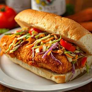 Gotti's Catfish Po'Boy