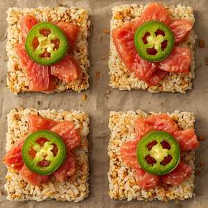 Crispy Rice with Spicy Tuna