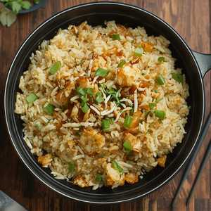 Dried Scallop & Egg White Fried Rice