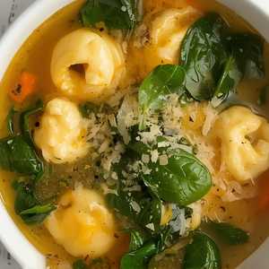 Tortellini Florentine Soup