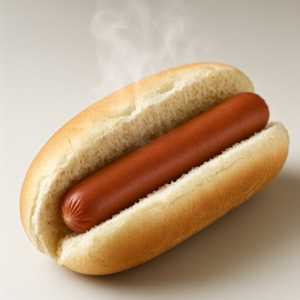 Nicky's Hot Dog (plain)