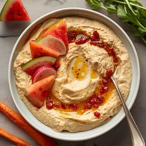 Chili Crisp Hummus