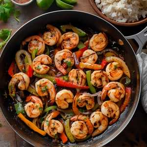 Shrimp Fajitas