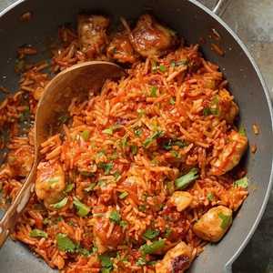 Gluten-Free Spicy Hibachi Chicken Rice
