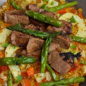 Steak Paella