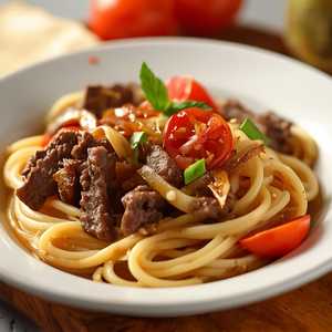 Tallarin Saltado de Carne