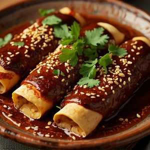Enchiladas de Mole
