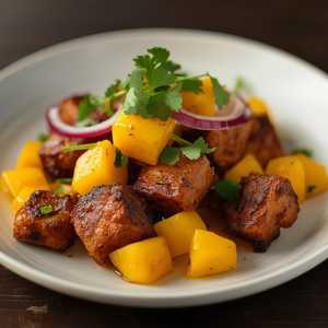 Pork Belly Mango Ceviche