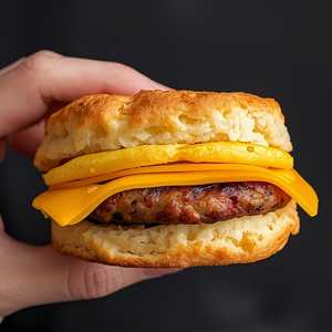 Sausage, Egg & Cheese Biscuit