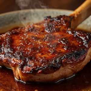 BBQ Bruleed Pork Chop