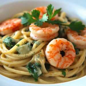 Shrimp Linguine Pasta