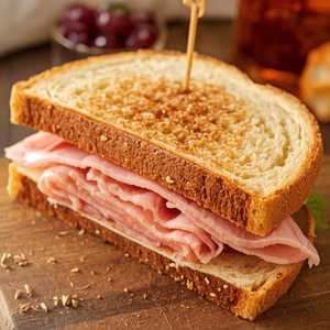 Ham & Swiss Sandwich