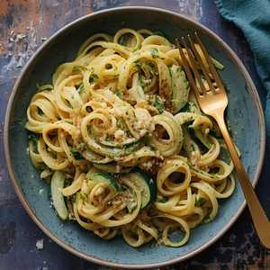 Summer Squash Bucatini