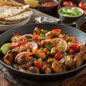 Tuesday Lunch - Lunch Chicken Fajitas