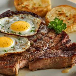 12 oz Ribeye Breakfast