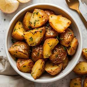 Smashed Gold Potato