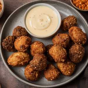 Karaage Fried Mushrooms