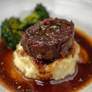 Red Wine-Braised Caribbean Short Rib