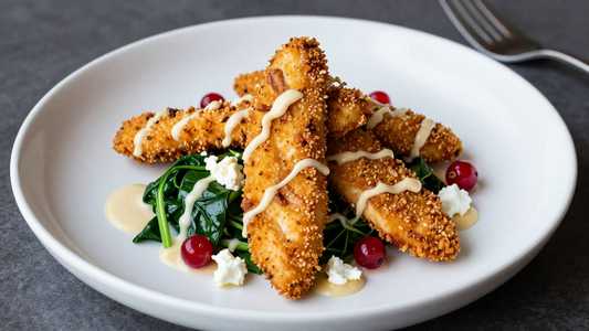 Pecan Chicken Tender Salad