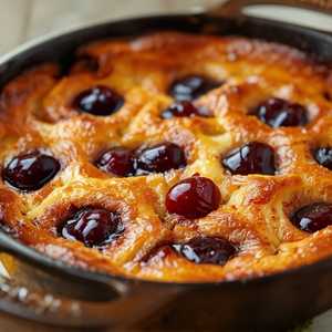 Cherry Clafoutis Custard