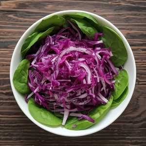 Spinach & Cabbage Salad