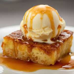 Pineapple Brown Sugar Bread Pudding