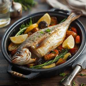 Whole Branzino