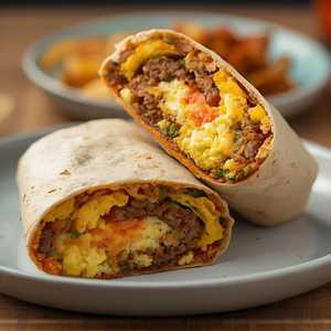Chorizo Breakfast Burrito